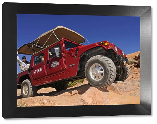 Jeep Tour, Slickrock Trail, Moab, Utah, USA, (MR)