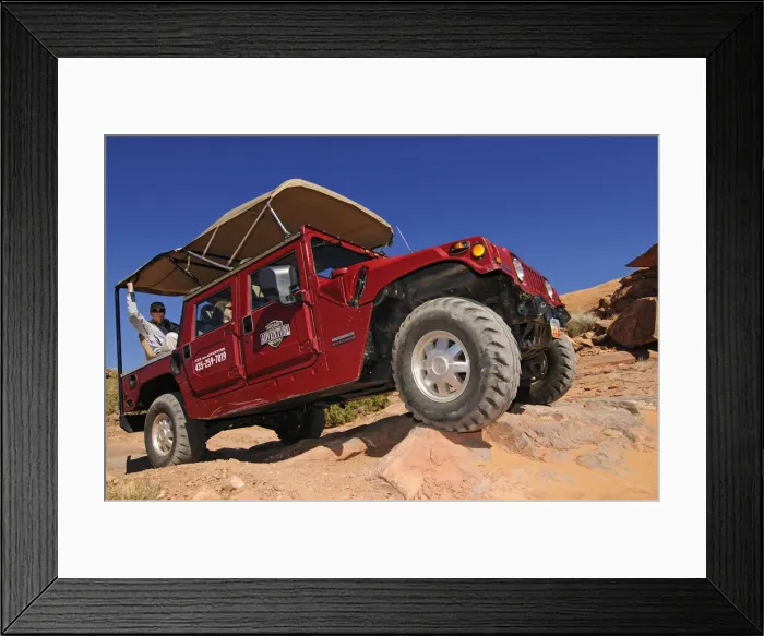 Framed Print : Jeep Tour, Slickrock Trail, Moab, Utah, USA, (MR) Framed Print : Jeep Tour, Slickrock Trail, Moab, Utah, USA, (MR)