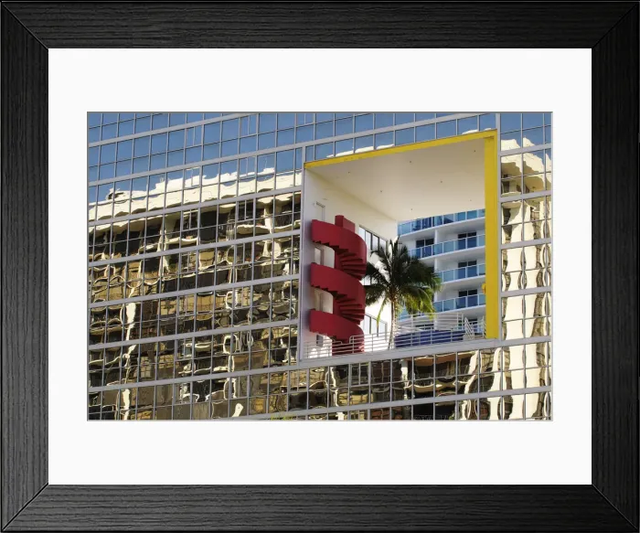 Framed Print : Downtown Miami, Florida, USA Framed Print : Downtown Miami, Florida, USA