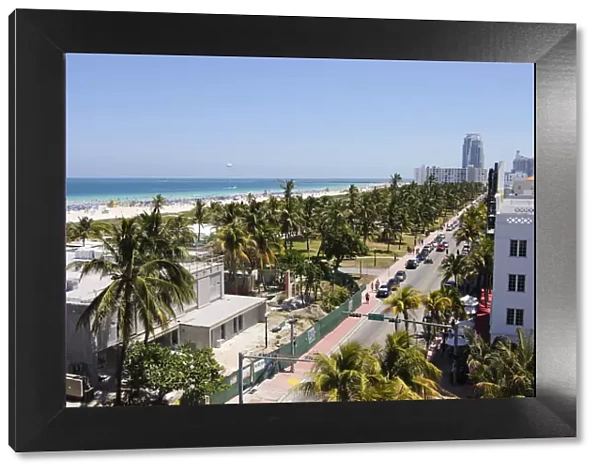 Ocean Drive, Miami South Beach, Art Deco District, Florida, USA
