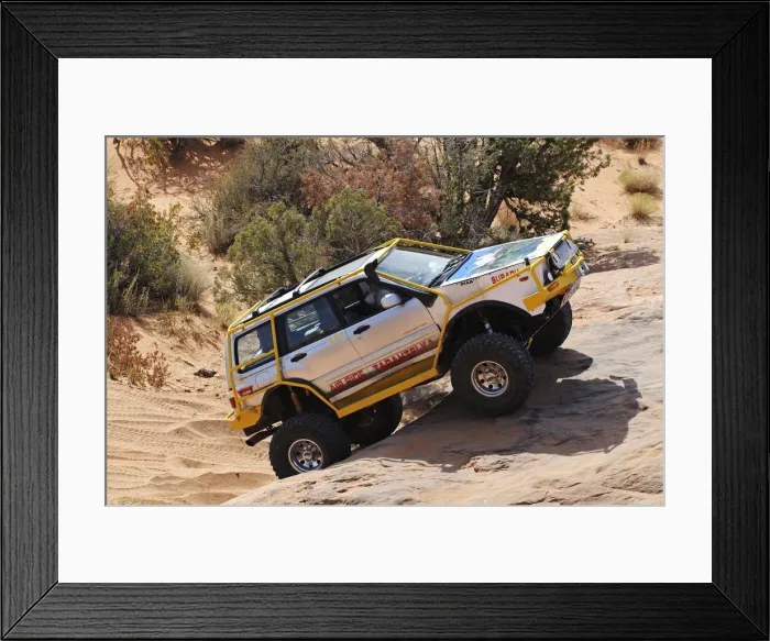 Framed Print : Jeep Tour, Slickrock Trail, Moab, Utah, USA, (MR) Framed Print : Jeep Tour, Slickrock Trail, Moab, Utah, USA, (MR)