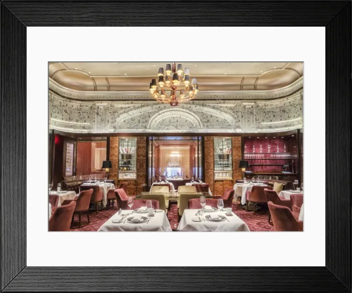 Framed Print : USA, New York, New York City, St Regis hotel, restaurant Framed Print : USA, New York, New York City, St Regis hotel, restaurant