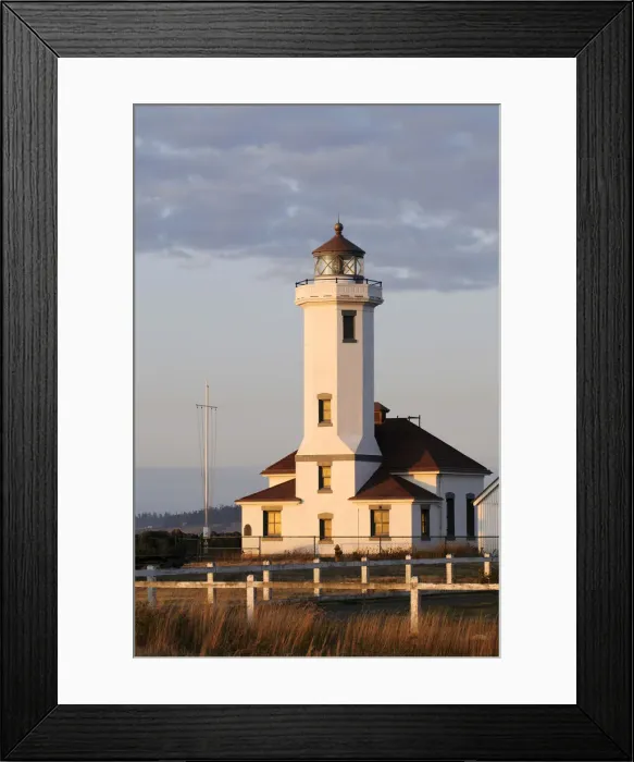 Framed Print : Point Wilson Lighthouse, Fort Worden State Park, Port Townsend, Washington State, USA Framed Print : Point Wilson Lighthouse, Fort Worden State Park, Port Townsend, Washington State, USA