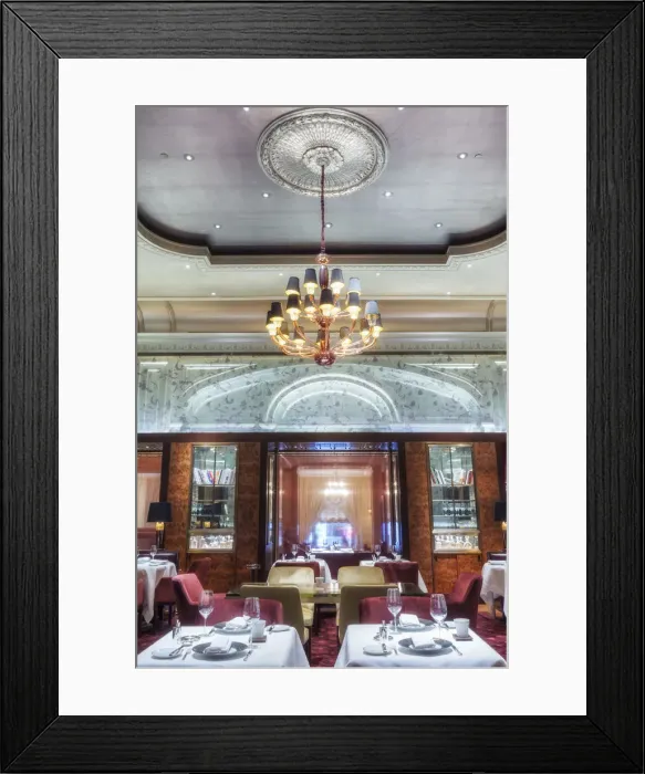 Framed Print : USA, New York, New York City, St Regis hotel, restaurant Framed Print : USA, New York, New York City, St Regis hotel, restaurant
