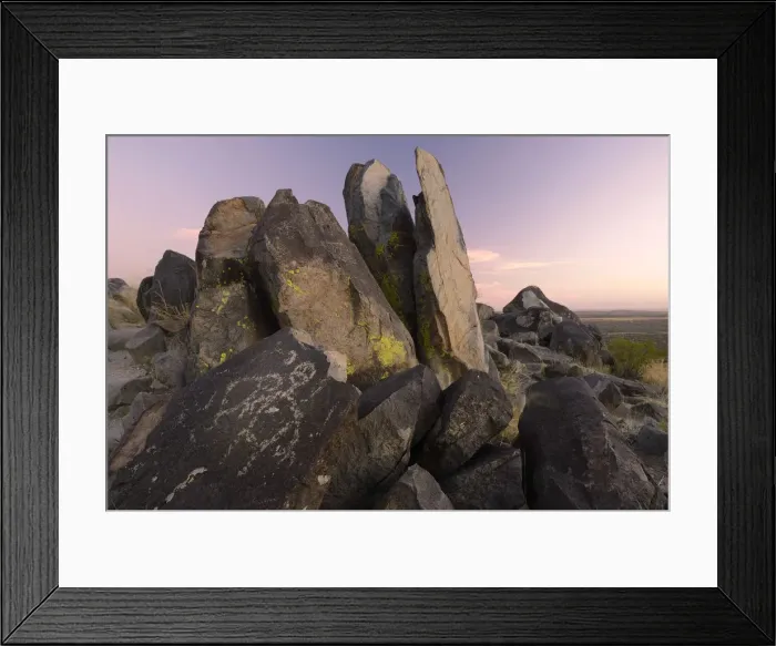Framed Print : Three Rivers Petroglyph Site, BLM, New Mexico, USA Framed Print : Three Rivers Petroglyph Site, BLM, New Mexico, USA