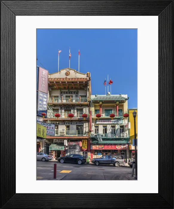 Framed Print : Chinatown, San Francisco, California, USA