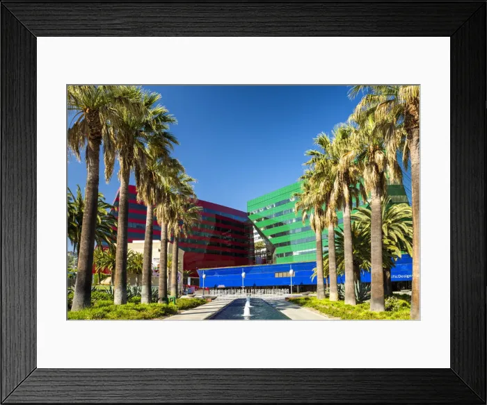 Framed Print : Pacific Design Center, Los Angeles, California, USA