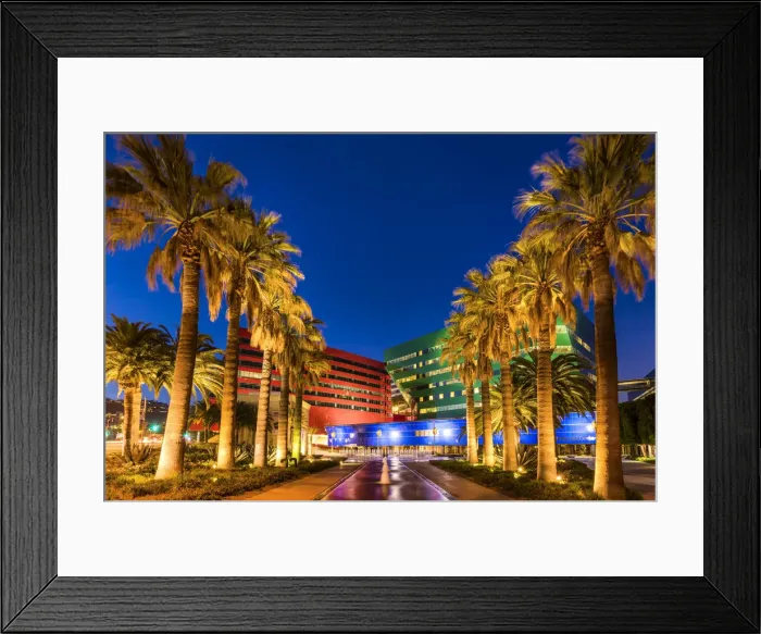 Framed Print : Pacific Design Center at Night, Los Angeles, California, USA Framed Print : Pacific Design Center at Night, Los Angeles, California, USA