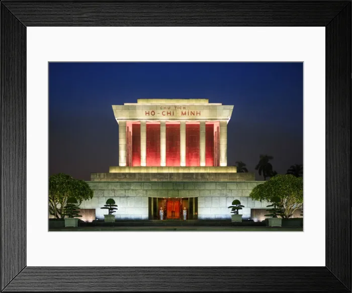 Framed Print : Asia, South East Asia, Vietnam, Hanoi, Ba Dinh Square, Ho Chi Minh Mausoleum and museum Framed Print : Asia, South East Asia, Vietnam, Hanoi, Ba Dinh Square, Ho Chi Minh Mausoleum and museum