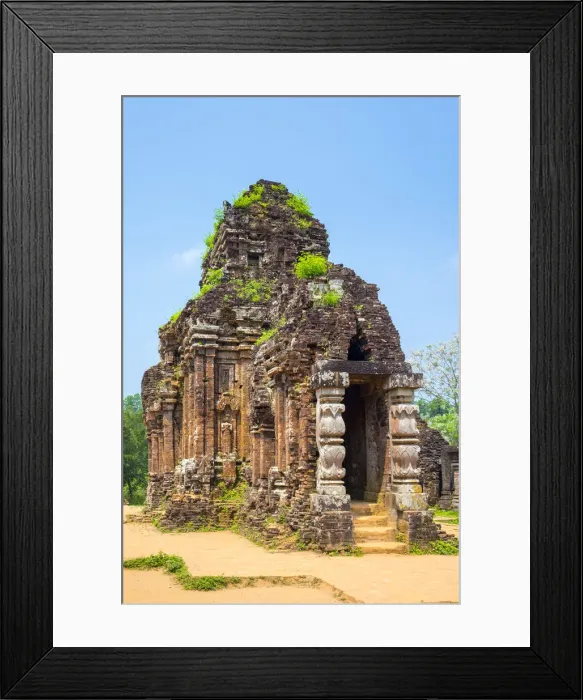 Framed Print : My Son ruins Cham temple site, Duy Xuyen District, Quang Nam Province, Vietnam Framed Print : My Son ruins Cham temple site, Duy Xuyen District, Quang Nam Province, Vietnam