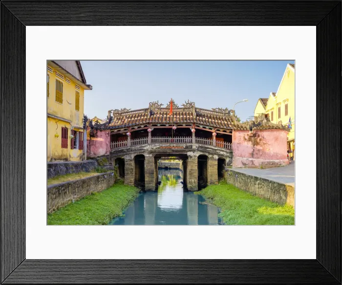Framed Print : The Japanese Covered Bridge in Hoi An ancient town, Hoi An, Quang Nam Province, Vietnam Framed Print : The Japanese Covered Bridge in Hoi An ancient town, Hoi An, Quang Nam Province, Vietnam