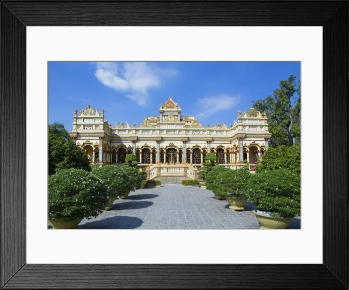 Framed Print : Asia, South East Asia, Vietnam, Mekong Delta, My Tho, Vinh Trang, Buddhist temple Framed Print : Asia, South East Asia, Vietnam, Mekong Delta, My Tho, Vinh Trang, Buddhist temple