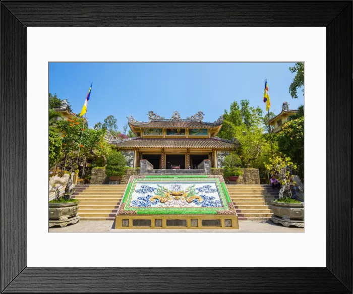 Framed Print : Long Sơn Pagoda (Chua Long Sơn) Buddhist temple, Nha Trang, Khanh Hoa Province, Vietnam Framed Print : Long Sơn Pagoda (Chua Long Sơn) Buddhist temple, Nha Trang, Khanh Hoa Province, Vietnam