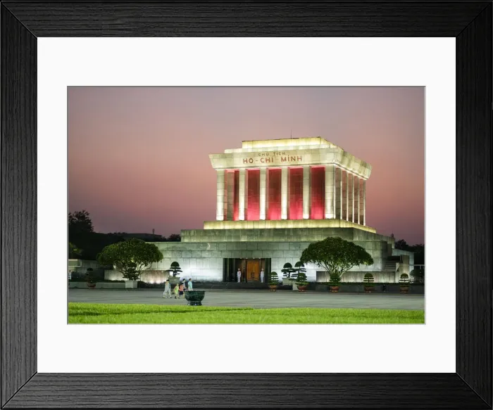 Framed Print : Asia, South East Asia, Vietnam, Hanoi, Ba Dinh Square, Ho Chi Minh Mausoleum and museum Framed Print : Asia, South East Asia, Vietnam, Hanoi, Ba Dinh Square, Ho Chi Minh Mausoleum and museum