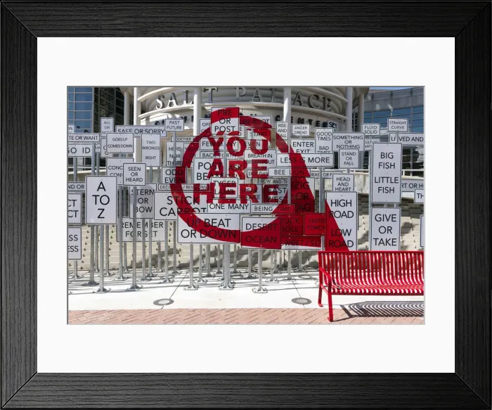 Framed Print : Street art, Salt Lake City, Utah, USA Framed Print : Street art, Salt Lake City, Utah, USA