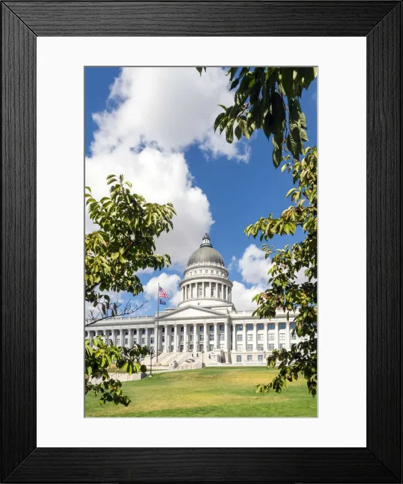 Framed Print : State Capital building, Salt Lake City, Utah, USA Framed Print : State Capital building, Salt Lake City, Utah, USA