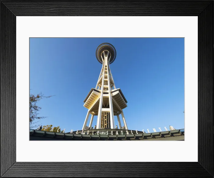 Framed Print : Space needle, Seattle, Washington, USA Framed Print : Space needle, Seattle, Washington, USA