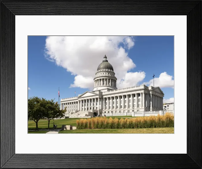 Framed Print : State Capital building, Salt Lake City, Utah, USA Framed Print : State Capital building, Salt Lake City, Utah, USA