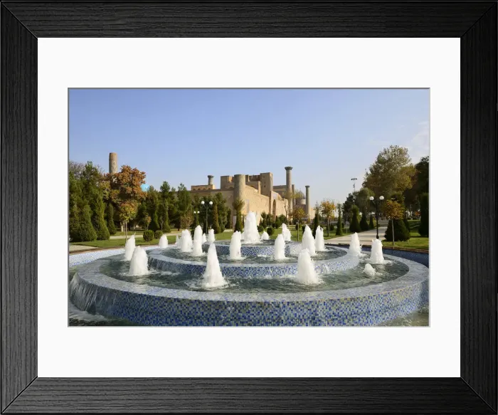 Framed Print : Registan square, a Unesco World Heritage Site, Samarkand. Uzbekistan Framed Print : Registan square, a Unesco World Heritage Site, Samarkand. Uzbekistan
