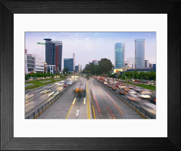 Framed Print : Peru, Lima, San Isidro Business District, Paseo de la Republica, Via Expresa, Metropolitan Framed Print : Peru, Lima, San Isidro Business District, Paseo de la Republica, Via Expresa, Metropolitan