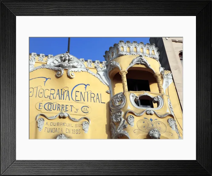 Framed Print : Art nouveau building, Jiron de la Union, Lima, Peru Framed Print : Art nouveau building, Jiron de la Union, Lima, Peru