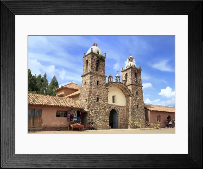 Framed Print : Church (18th century), Raqchi, Cuzco, Peru Framed Print : Church (18th century), Raqchi, Cuzco, Peru