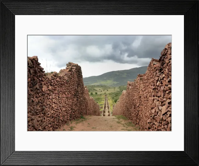 Framed Print : Piquillacta archaeological site, Quispicanchi, Peru Framed Print : Piquillacta archaeological site, Quispicanchi, Peru