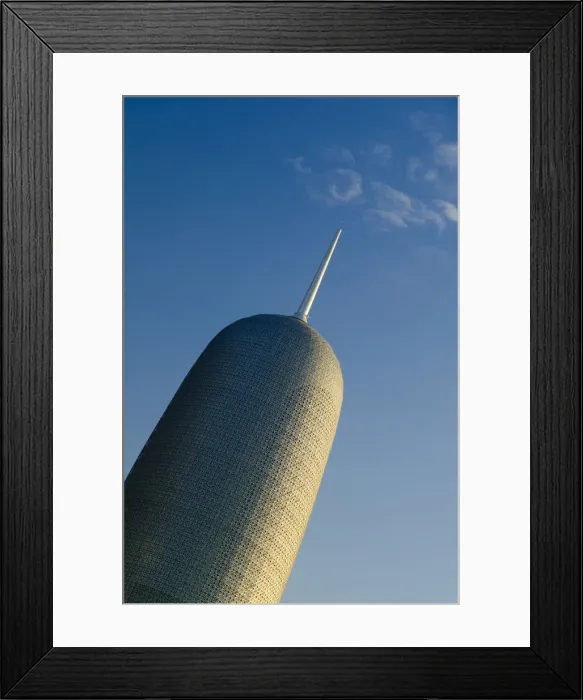 Framed Print : Qatar, Doha, Burj Qatar Framed Print : Qatar, Doha, Burj Qatar