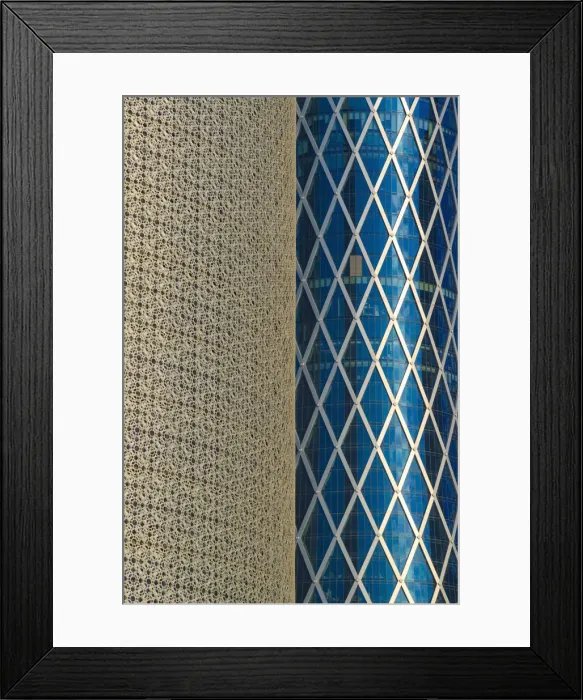 Framed Print : Qatar, Doha, Burj Qatar and Tornado or QIPCO Tower Framed Print : Qatar, Doha, Burj Qatar and Tornado or QIPCO Tower