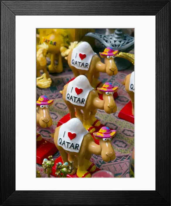 Framed Print : Qatar, Doha, Souq Waqif Framed Print : Qatar, Doha, Souq Waqif