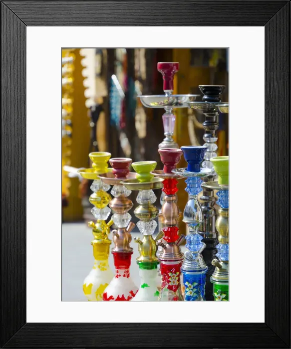 Framed Print : Qatar, Doha, Souq Waqif Framed Print : Qatar, Doha, Souq Waqif