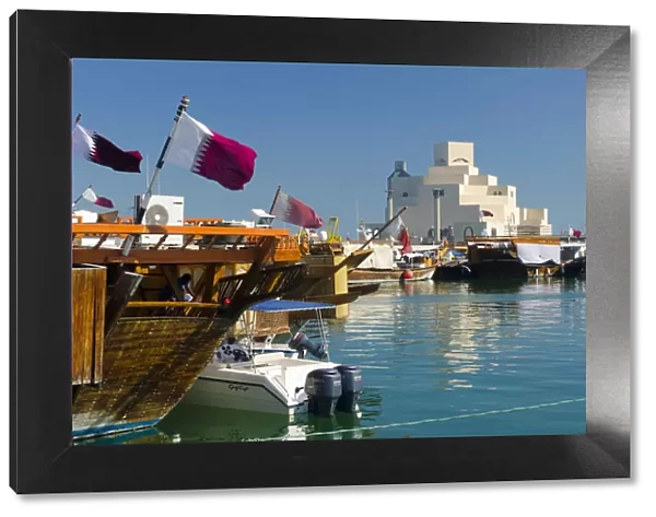 Qatar, Doha, Museum of Islamic Art and Dhow Harbour