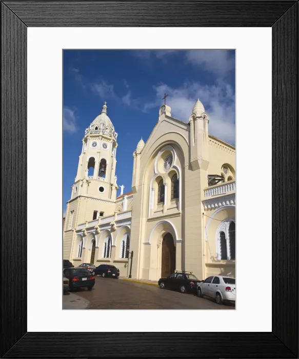 Framed Print : Panama, Panama City, Casco Viejo (San Felipe), Plaza Bolivar, San Fransisco de Asisi Framed Print : Panama, Panama City, Casco Viejo (San Felipe), Plaza Bolivar, San Fransisco de Asisi