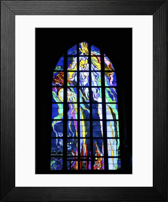 Framed Print : Stanislaw Wyspianski Designed Stained Glass Window, Church of St. Francis of Assisi Framed Print : Stanislaw Wyspianski Designed Stained Glass Window, Church of St. Francis of Assisi