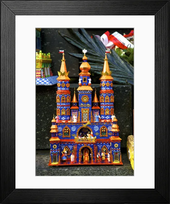 Framed Print : Traditional Christmas Crib Festival, Krakow, Poland, Europe Framed Print : Traditional Christmas Crib Festival, Krakow, Poland, Europe