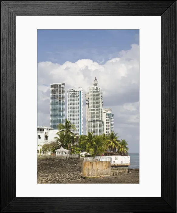 Framed Print : Panama, Punta Paitilla Framed Print : Panama, Punta Paitilla