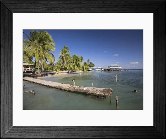 Framed Print : Panama, Bocas del Toro Province, Colon Island (Isla Colon) Framed Print : Panama, Bocas del Toro Province, Colon Island (Isla Colon)