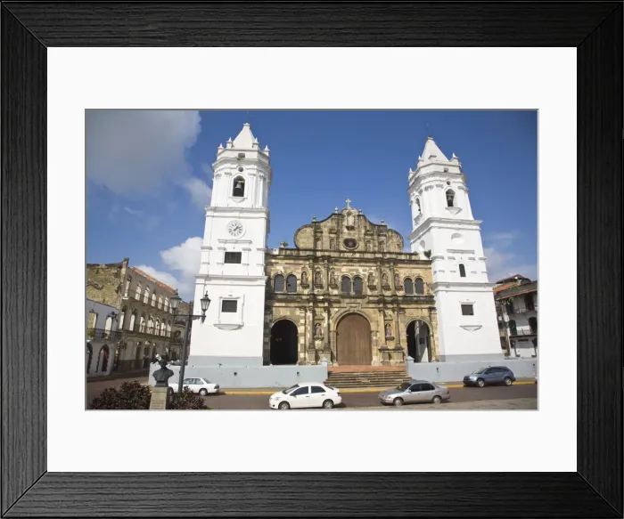 Framed Print : Panama, Panama City, Casco Viejo (San Felipe), Independance Plaza or Main plaza Framed Print : Panama, Panama City, Casco Viejo (San Felipe), Independance Plaza or Main plaza