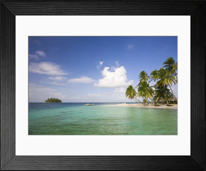 Framed Print : Panama, Comarca de Kuna Yala, San Blas Islands, Kuanidup Grande