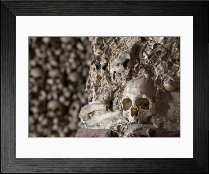Framed Print : Bone Chapel (Capela dos ossos), Ingreja de Sao Francisco, Evora (UNESCO World Heritage) Framed Print : Bone Chapel (Capela dos ossos), Ingreja de Sao Francisco, Evora (UNESCO World Heritage)