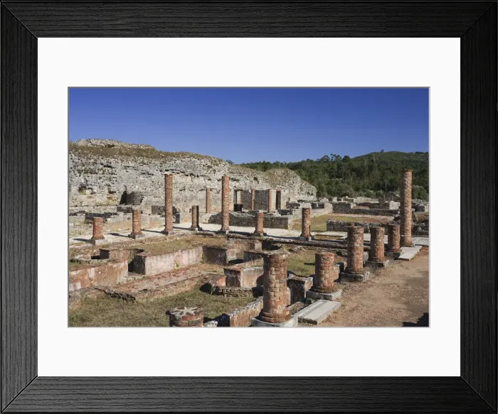 Framed Print : Conimbriga Roman Ruins, Coimbra, Beira Litoral, Portugal Framed Print : Conimbriga Roman Ruins, Coimbra, Beira Litoral, Portugal