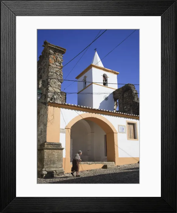 Framed Print : Medieval quarter, Castelo de Vide village, Alentejo, Portugal Framed Print : Medieval quarter, Castelo de Vide village, Alentejo, Portugal