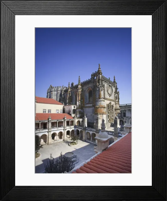 Framed Print : Convento de Cristo (UNESCO world Heritage), Tomar, Ribatejo, Portugal Framed Print : Convento de Cristo (UNESCO world Heritage), Tomar, Ribatejo, Portugal