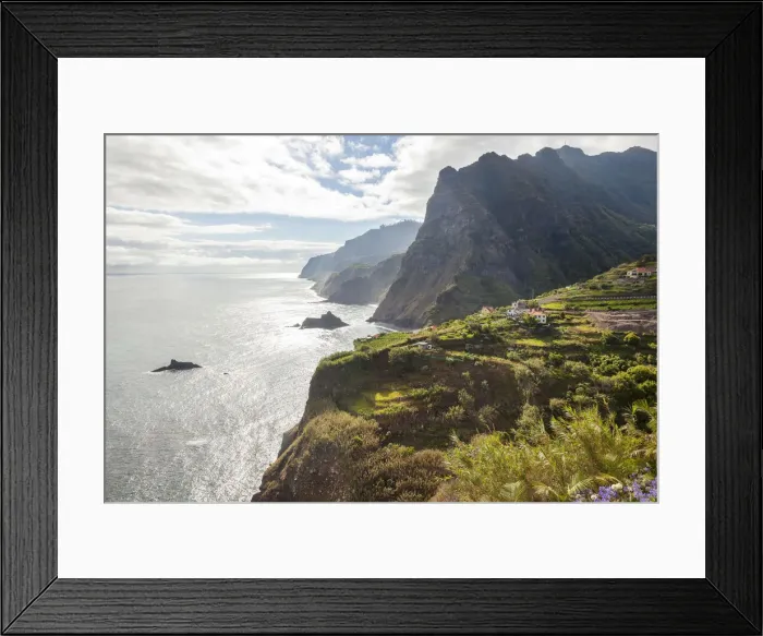 Framed Print : North coast nr Ponta Delgada, Madeira, Portugal Framed Print : North coast nr Ponta Delgada, Madeira, Portugal
