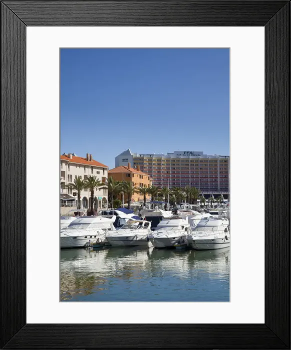 Framed Print : Marina, Vilamoura, Algarve, Portugal