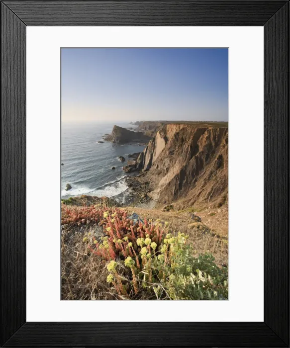 Framed Print : Coastline near Aljezur, Parque Natural do SW Alentejano e Costa Vicentina, Algarve Framed Print : Coastline near Aljezur, Parque Natural do SW Alentejano e Costa Vicentina, Algarve