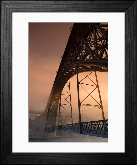 Framed Print : Douro River and Ponte de Dom Luis I, Porto (UNESCO World Heritage), Portugal Framed Print : Douro River and Ponte de Dom Luis I, Porto (UNESCO World Heritage), Portugal
