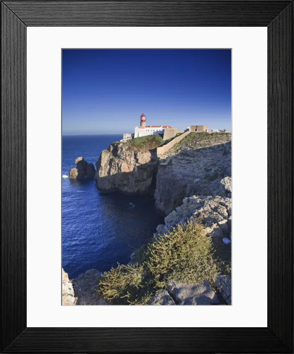 Framed Print : Cabo de Sao Vicente (Europe soutwesternmost point), Sagres, Algarve, Portugal