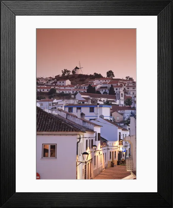 Framed Print : Odeceixe Village, Algarge, Portugal Framed Print : Odeceixe Village, Algarge, Portugal