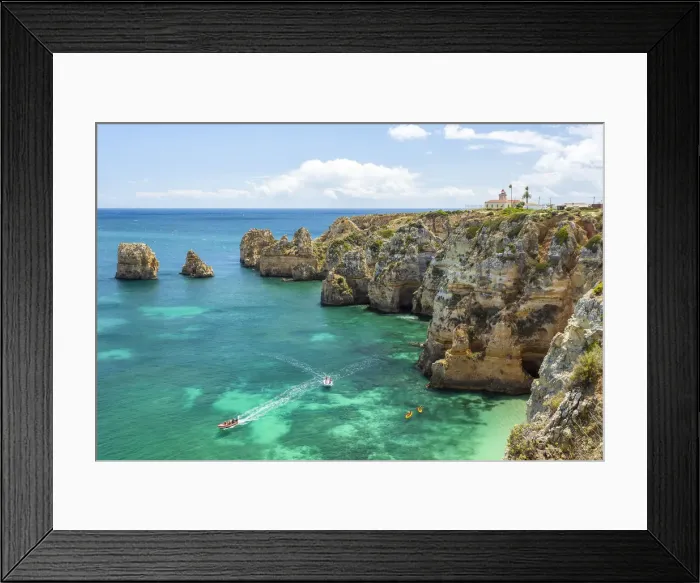 Framed Print : Ponta da Piedade near Lagos, Algarve, Portugal Framed Print : Ponta da Piedade near Lagos, Algarve, Portugal